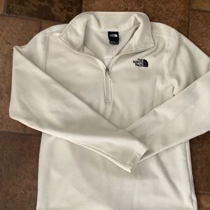 The North Face quarter zip pullover.